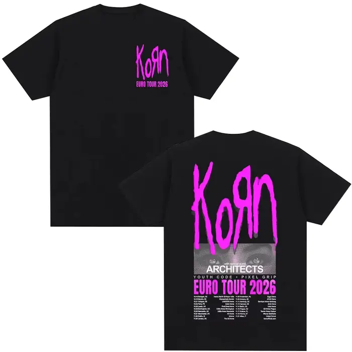 T-shirt Korn Tour Merch