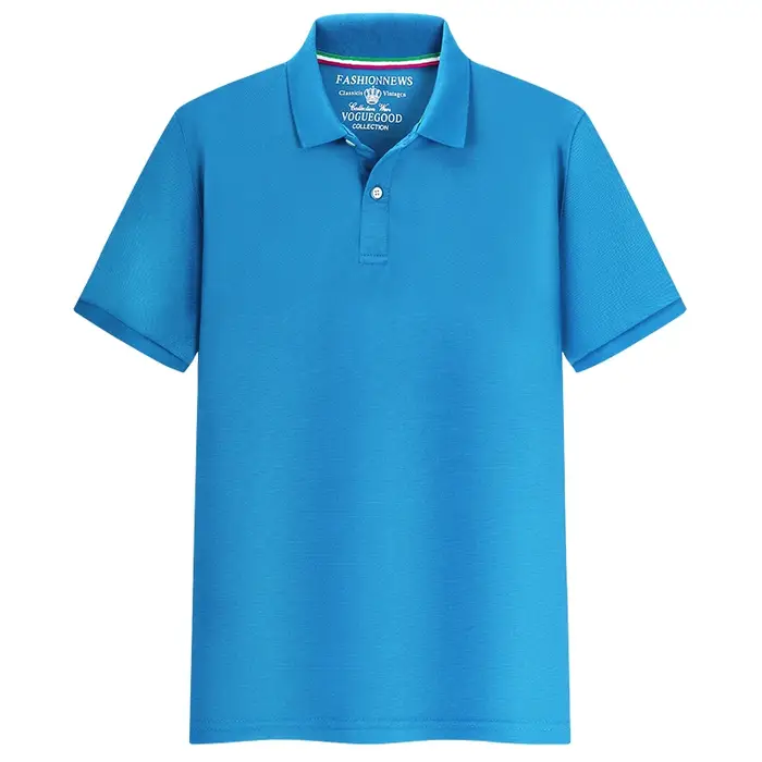Polos Logo personnalisé impression/broderie 100% Polyester respirant homme Polo employé