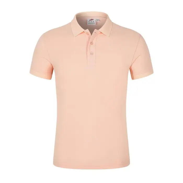 T-shirt polo 100 coton de couleur unie de haute qualité avec logo brodé imprimable pour hommes et femmes