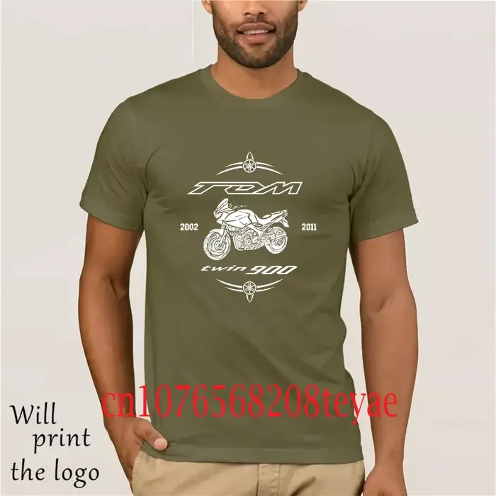 TDM 900 V2 moto course vélo Fans T-Shirt décontracté col rond ample été T-Shirt pour hommes