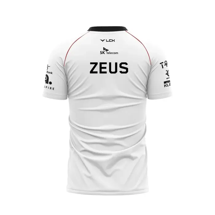 Uniforme de l'équipe du Club de sport électronique T1
