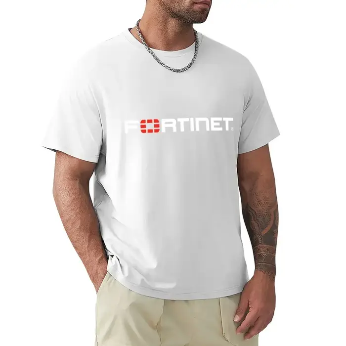 T-shirt LOGO FORTINET HeavyFriendcute pour hommes
