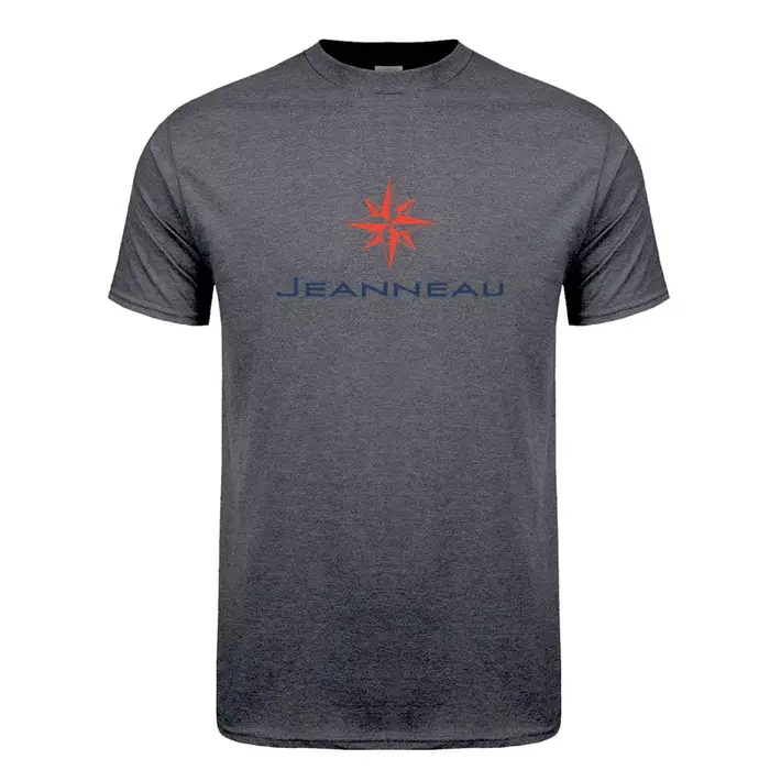 Jeanneau t-shirt été hommes coton à manches courtes T-shirts