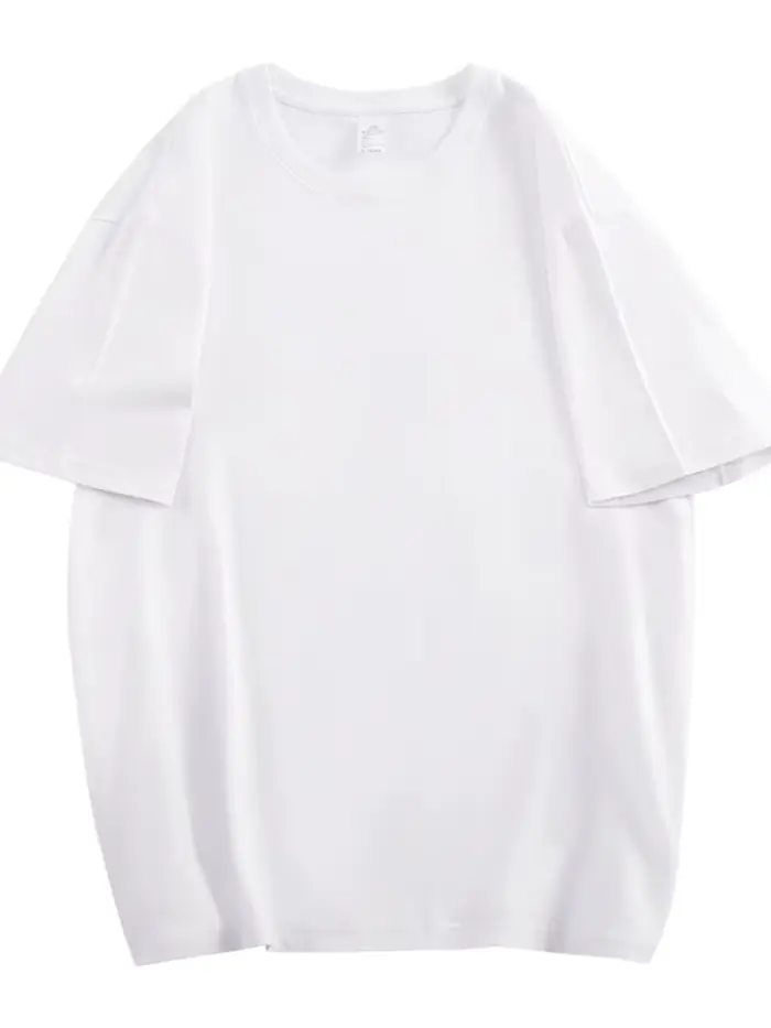 T-shirt en coton de qualité pour femme à manches courtes 2026 – T-shirts oversize d'été Harajuku pou