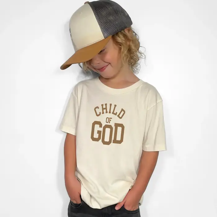Rétro T-Shirt religieux enfant de dieu chemise impression