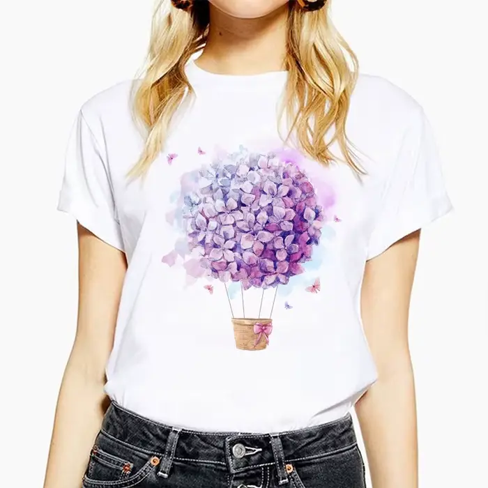 T-shirt à manches courtes pour femmes