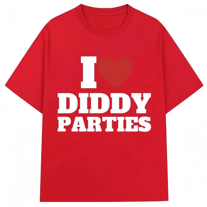 J'aime les fêtes drôle impression T-shirt nouveauté créativité mode hommes femmes à manches courtes surdimensionné col rond T-shirt cadeaux