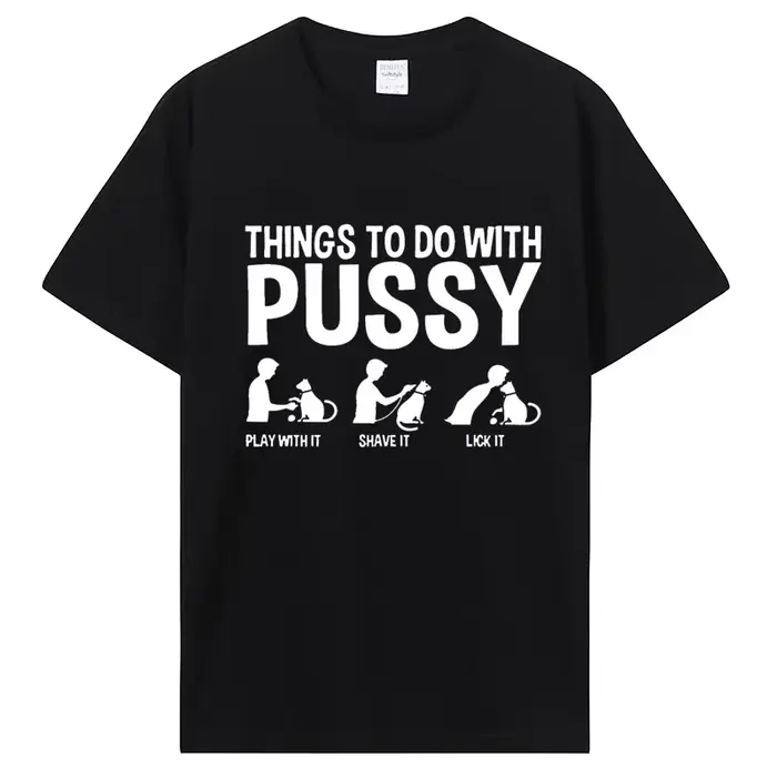 T-shirt drôle unisexe sur le thème du chat! Imprime félines adorables et ludiques qui volent le spec