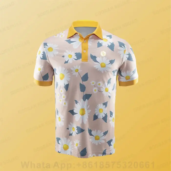 Polo à manches courtes pour hommes