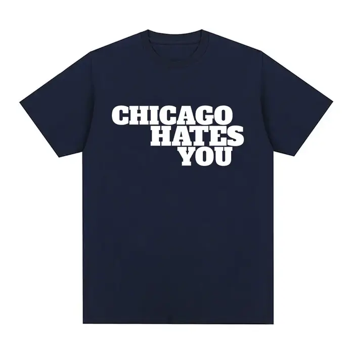 Rappeur chef Keef Chicago déteste vous même Style T-shirt hommes mode Hip Hop surdimensionné T-shirt