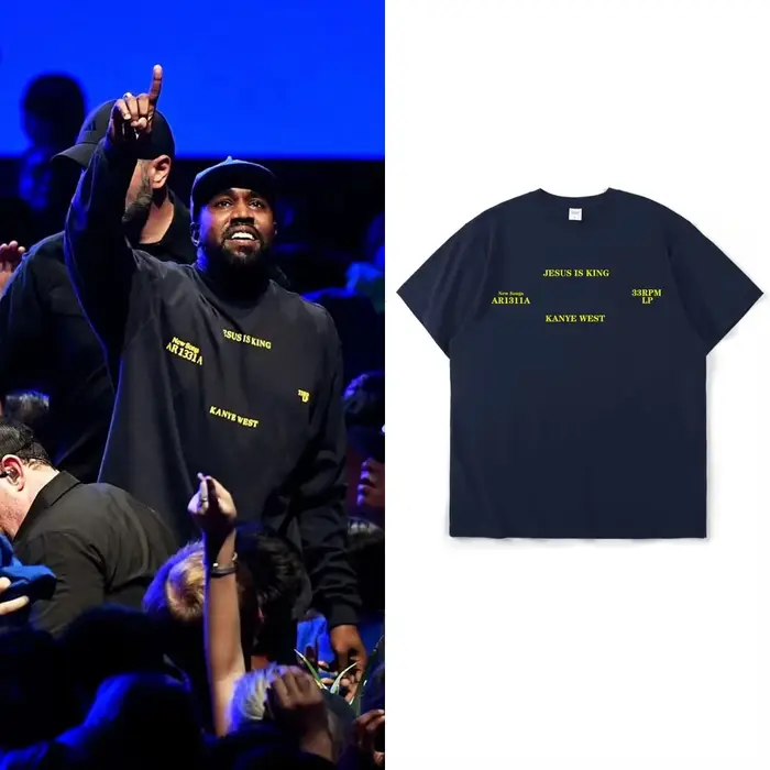T-shirt Kanye West Jesus Is King
