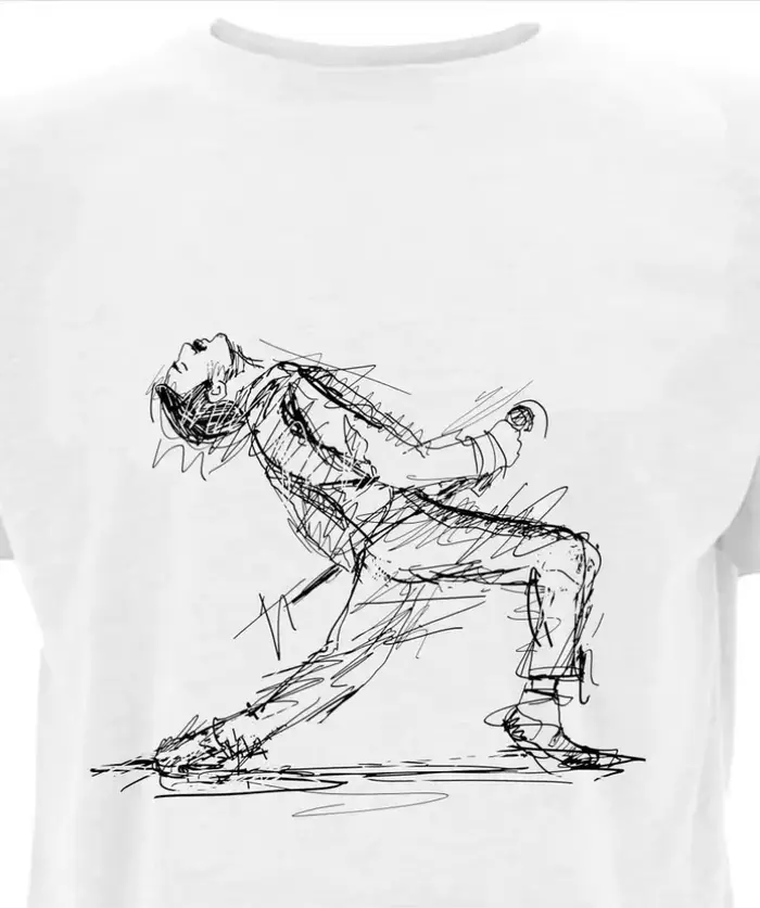 Freddie Mercury Queen Rock T-shirt pour hommes