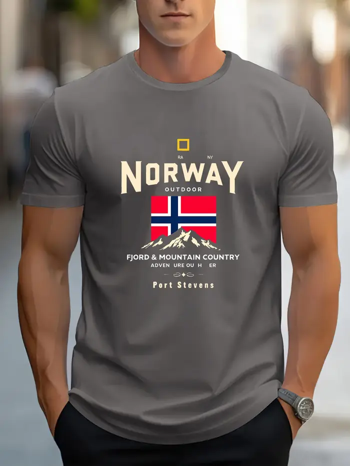 T-shirt à manches courtes et col rond pour hommes, 100% coton pur, décontracté, ample et à la mode,
