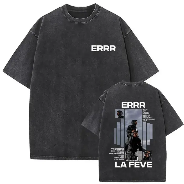 Rappeur Tiakola Bdlm Album graphique lavé Vintage T-shirt hommes femmes Hip Hop mode Pop musique T-shirt mâle Vintage surdimensionné hauts