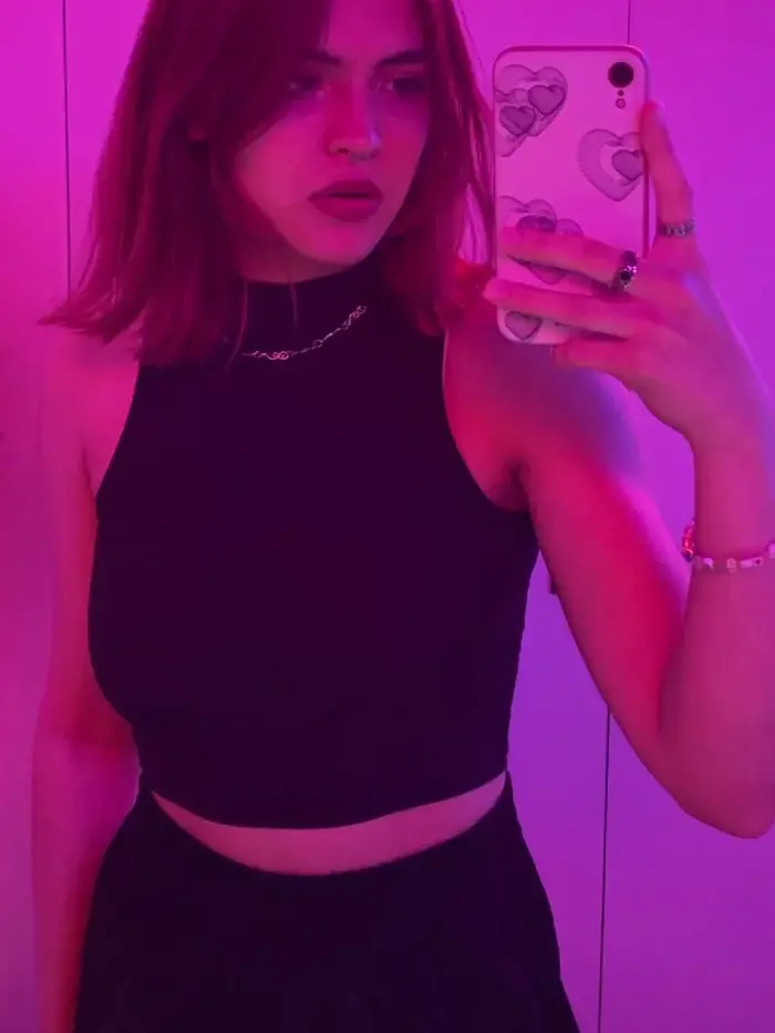 Haut Court sans Manches pour Femme