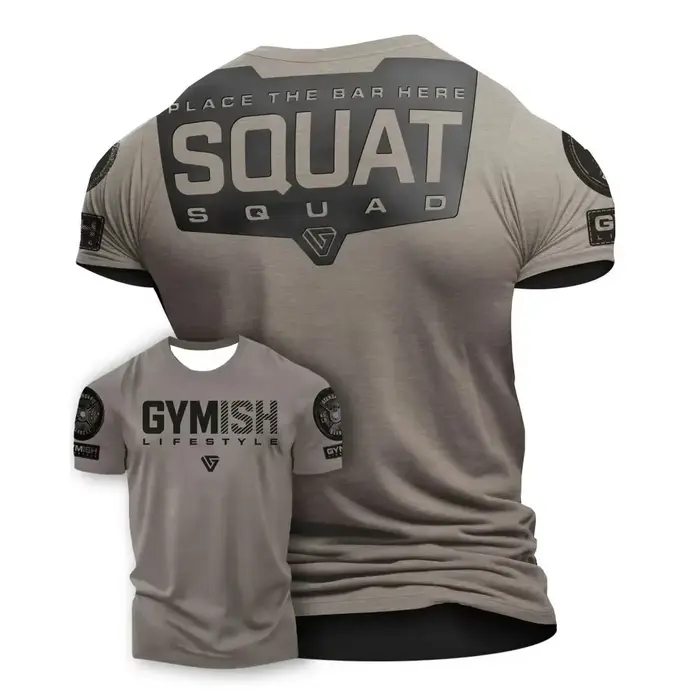 Nouveau 2025 hommes 3D imprimé sport exercice T-shirt amusant gymnase haute qualité
