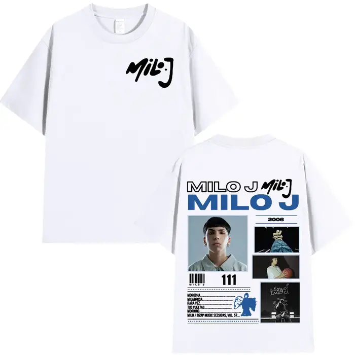 Rappeur Milo J 111 166 Album T-shirt hommes femmes mode Hip Hop
