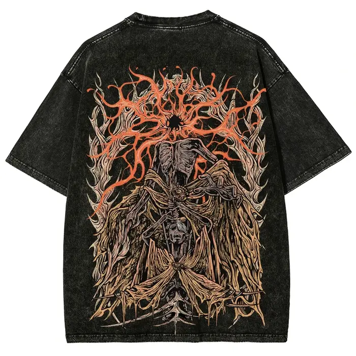 T-shirt vintage imprimé Sufferer pour homme
