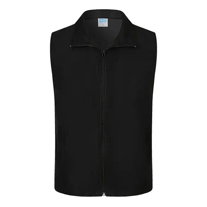 Gilet d'été fin et respirant sans manches, gilet de volontaire d'activité, impression de Logo person