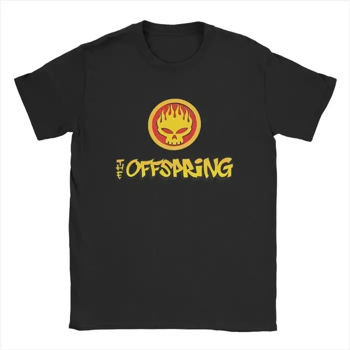 T-shirt drôle Punk The Offspring pour hommes, T-shirt drôle pour femmes groupe de rock, T-shirt impr