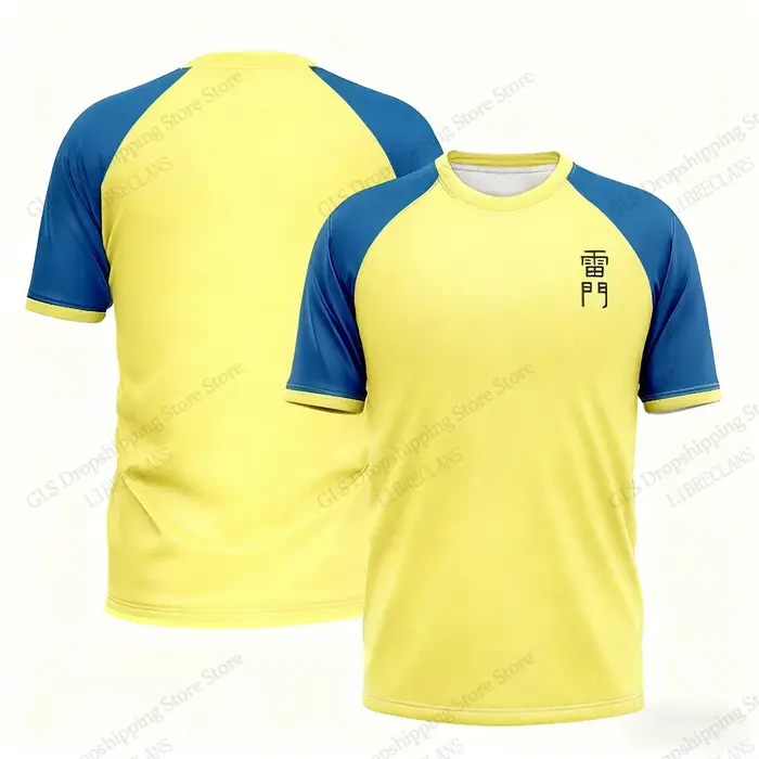 T-shirt Anime Inazuma Eleven imprimé 3D pour hommes et femmes