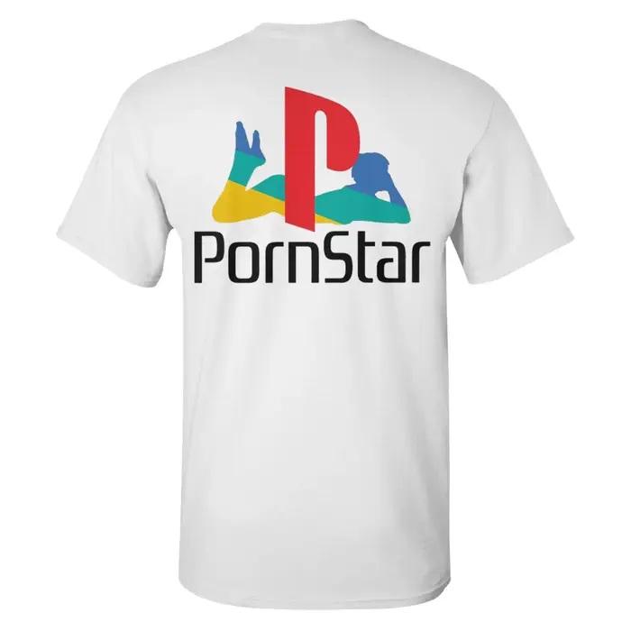 T-shirt blanc Ps Pron Star 100% coton pour hommes