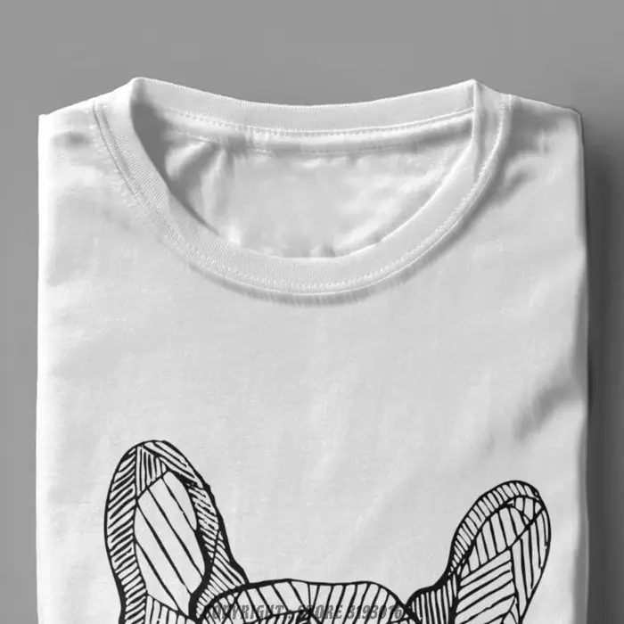 T-shirt vintage à col rond pour homme