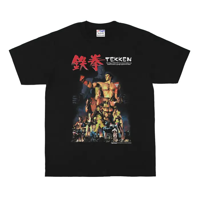 T-Shirt Tekken classique FTG Arcade Fighting Game Combat KOF King Jin, vêtements imprimés à manches 