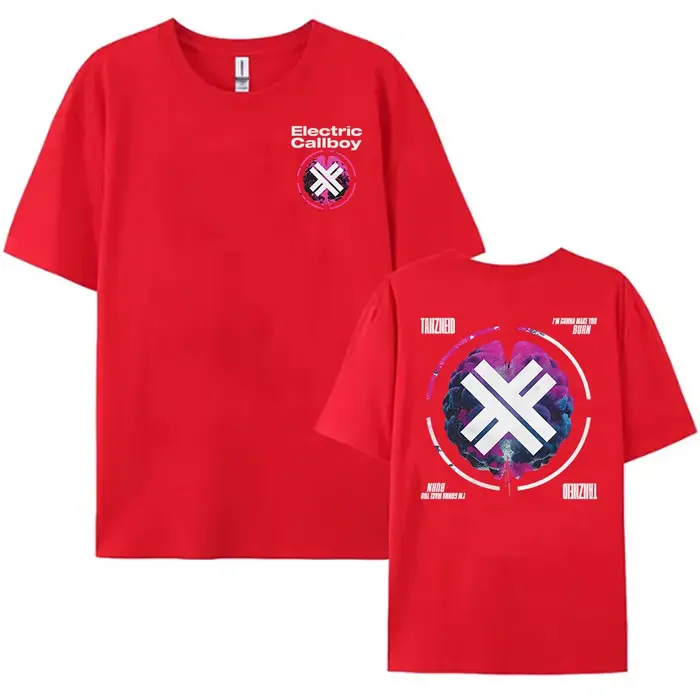 T-shirt unisexe en coton à manches courtes
