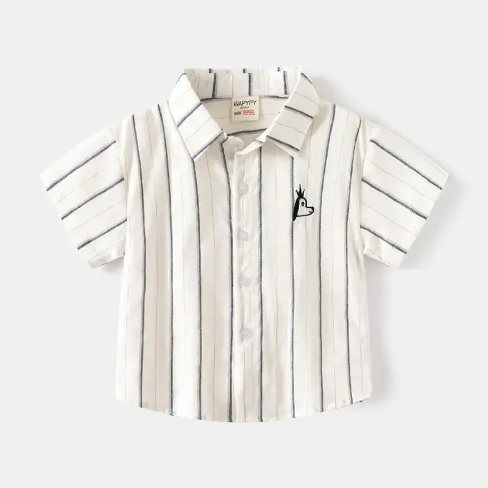 Chemise à manches courtes pour garçon