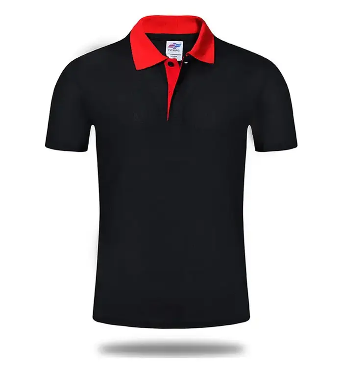 8 couleurs POLO LOGO personnalisé couleur correspondant revers à manches courtes impression LOGO un 