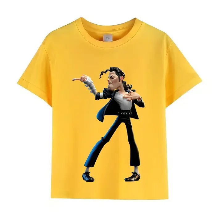 T-Shirt Michael Jackson Rock N Roll pour enfants
