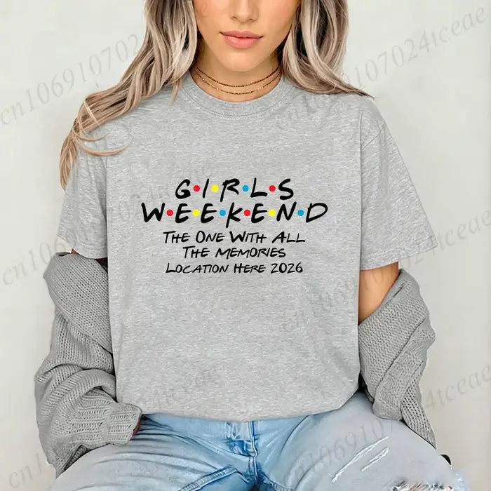 T-shirt pour filles pour le week-end