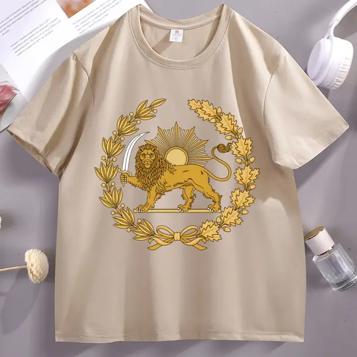 T-shirt Iran Lion et Soleil