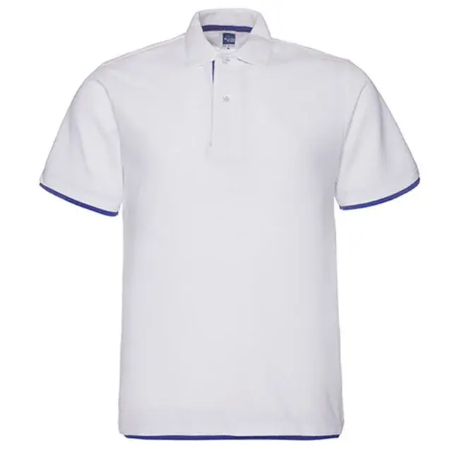 Polo en pur coton à manches courtes pour hommes, chemise de créateur d'été, chemise d'affaires décon