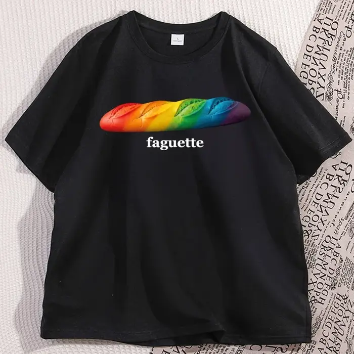 Faguette LGBT T-Shirt hommes femmes