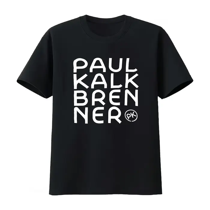 T-shirt Paul Kalkbrenner Electronic Techno House pour homme, motif vintage, légèrement stylé, décont