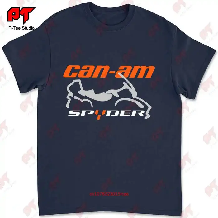 T-shirt Can Am Spyder Racing Logo, R3DB, Nouveau