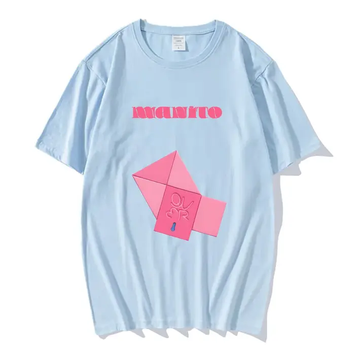 Qpacks-T-shirt à manches courtes en coton