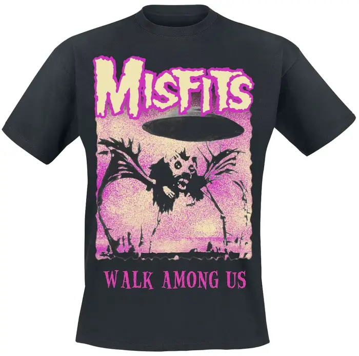 T-shirt unisexe en coton Misfits à manches courtes