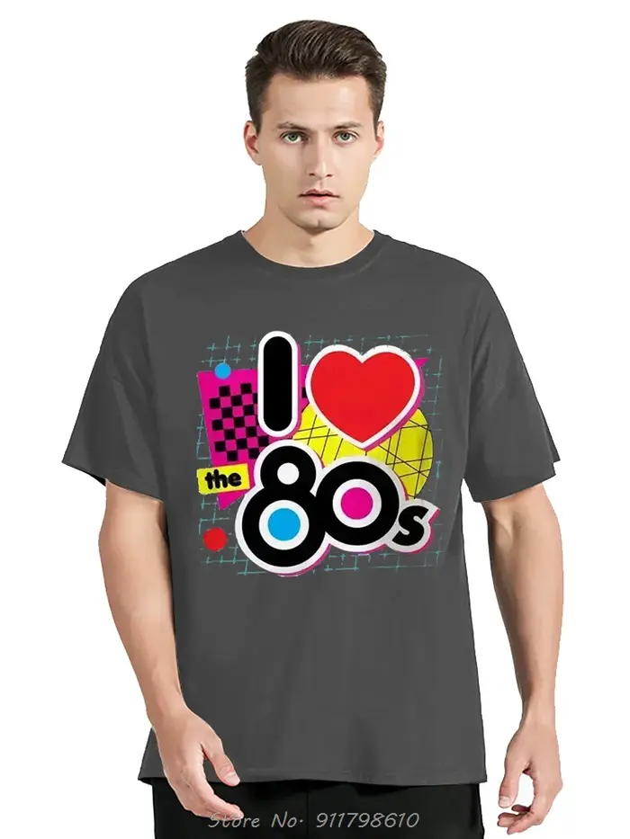 T-shirt unisexe à manches courtes et col rond pour hommes