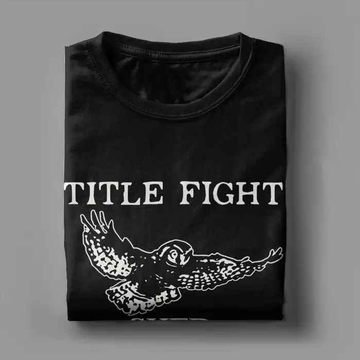 T-shirts pour hommes Title Fight Shed Owl