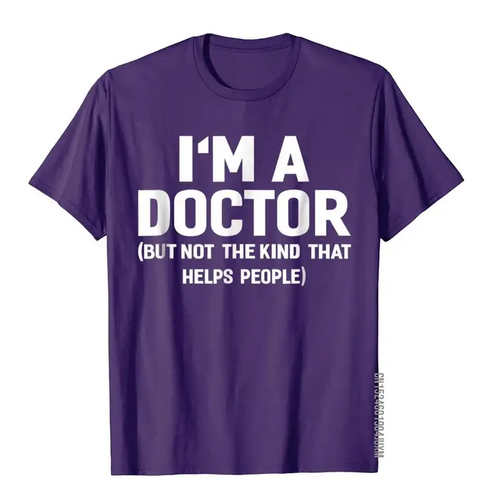 T-shirt "je suis un médecin"