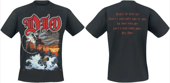 T-shirt Dio Holy Diver