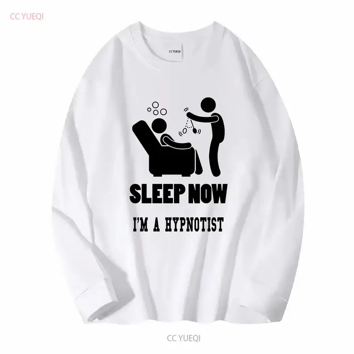 T-shirt vintage « I AM A HYPNOTIST SLEEP NOW » délavé