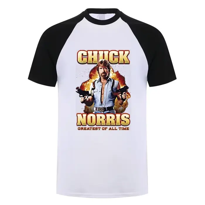 T-Shirt Chuck Norris en coton unisexe