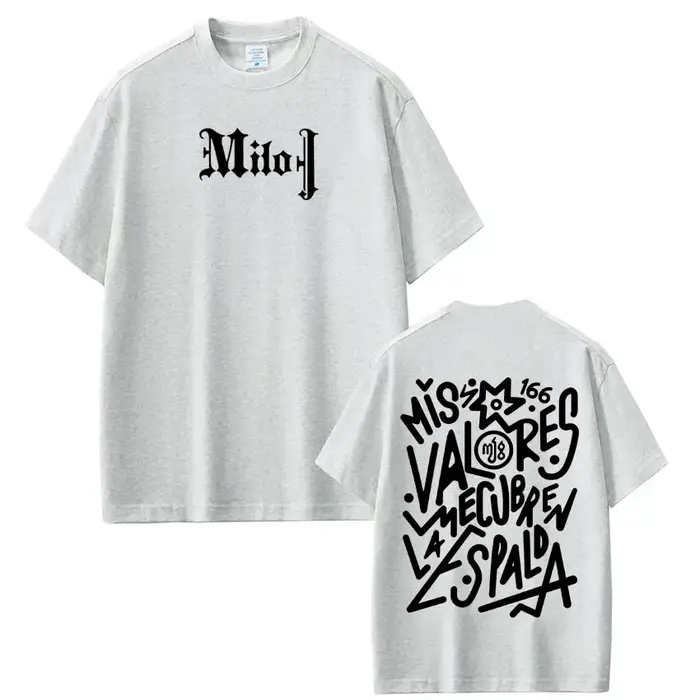 Rappeur Milo J mode graphique T-shirt hommes femmes