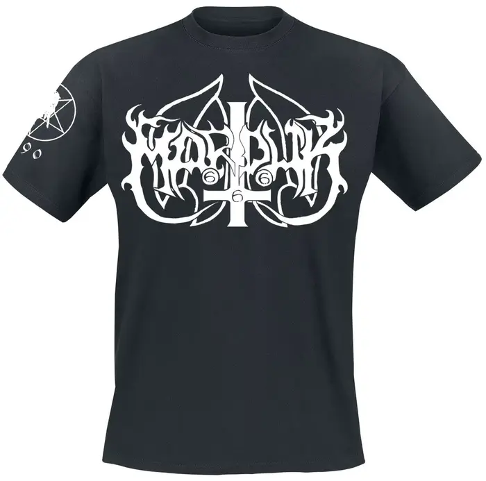 T-shirt Marduk Legion avec logo du groupe Black Metal et imprimé loup