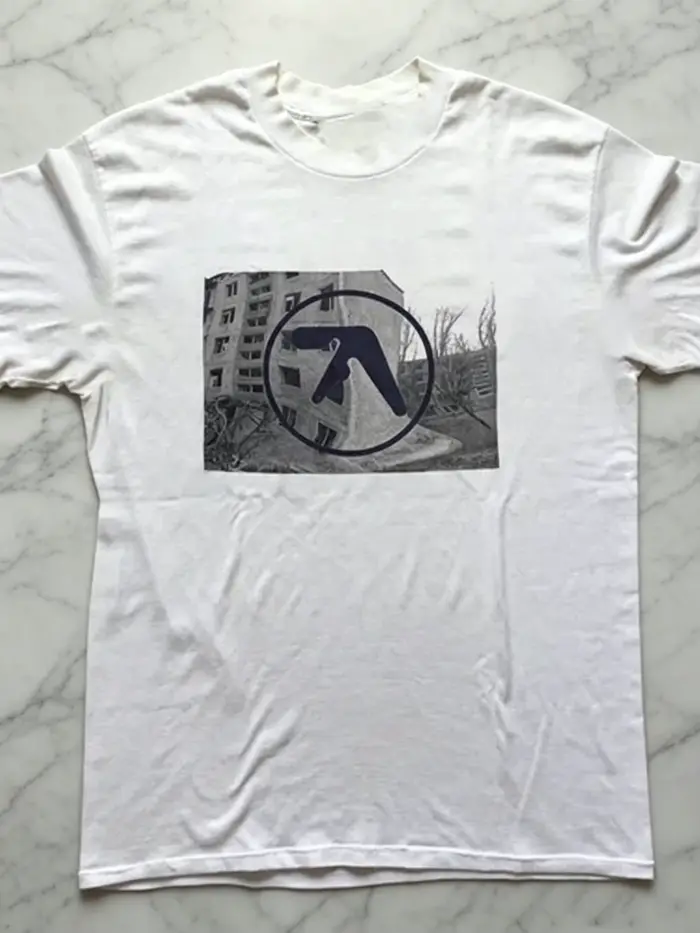 T-shirt décontracté unisexe Aphex Twin Fan T-Shirt Wa1, col rond décontracté, tissu légèrement exten