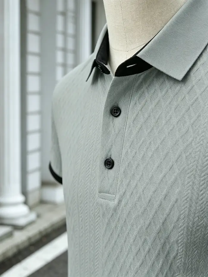 Chemises polo pour hommes au style décontracté chic